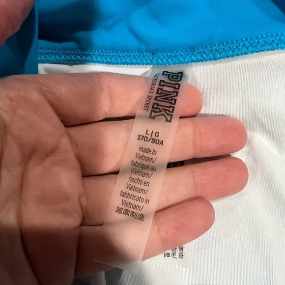 NWT VS Victoria Secret‎ blue bikini swim suit L XXL - Picture 7 of 12